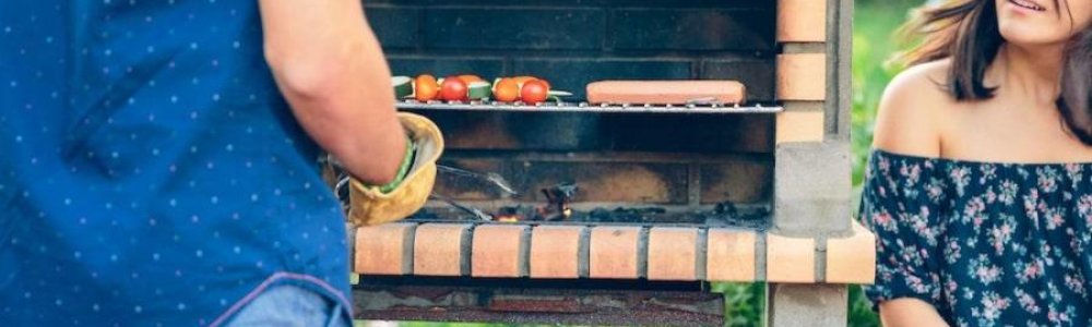 Las parrillas de ladrillo son un diseño moderno para tu jardín